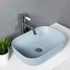 כיור מונח איתי 134076 תכלת מט LB