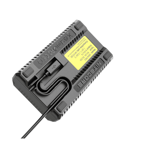 Nitecor dual slot usb charger for sony np-fz100