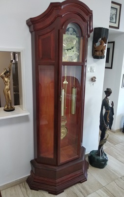 שעון אורלוגין מכני עץ