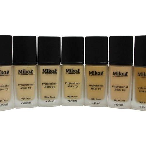 מייק אפ High Cover עם הגנה מהשמש - מיקה Mika Professional 