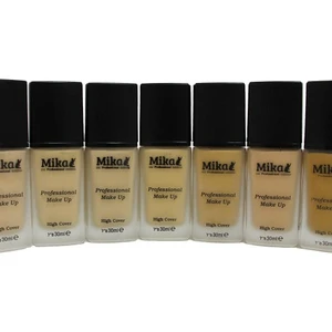 מייק אפ High Cover עם הגנה מהשמש - מיקה Mika Professional 