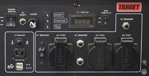 גנרטור אינוורטר TG-8000ID מנוע בנזין