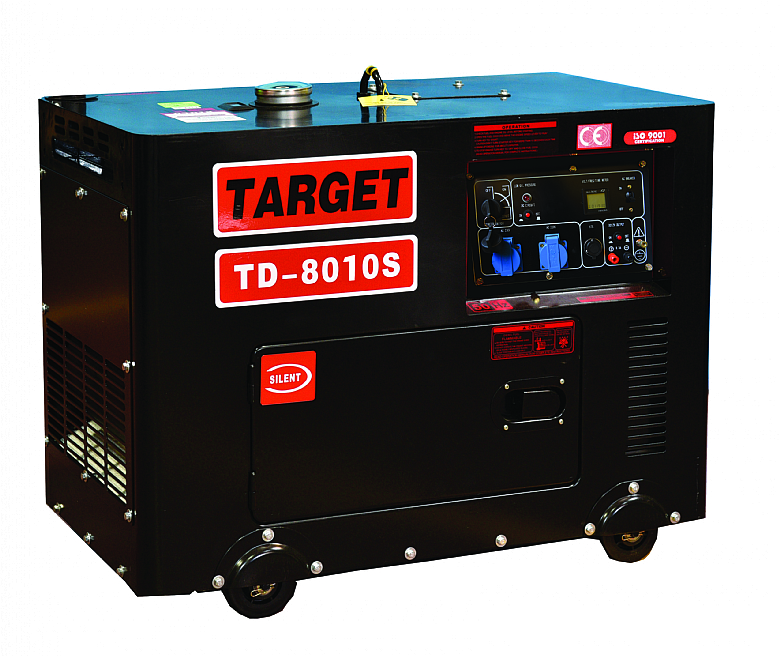 גנרטור TD מנוע דיזל מושתק לחירום דגם TD-8010S