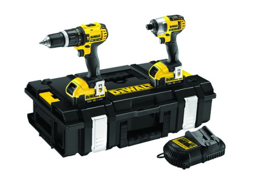 סט אימפקט ומקדחה רוטטת  DCK285M2 DEWALT 18V 4AH