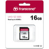  כרטיס זיכרון Transcend TS16GSDC300S 16GB SD UHS-I