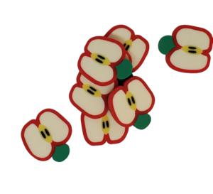 פירות סיליקון שטוחים 50 יחידות