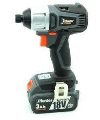 מברגת אימפקט ליתיום HUNTER BRUSHLESS 100312-007 18V