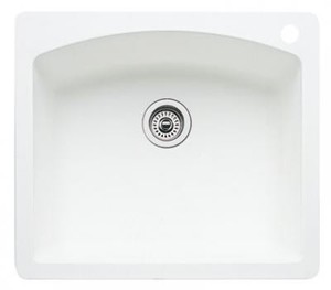 כיור מטבח יחיד דגם דאימונד 1 מתאים לארון 65 ס"מ