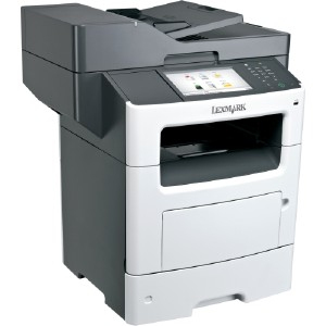 מדפסת לייזר משולבת LEXMARK MX611dhe מתצוגה 