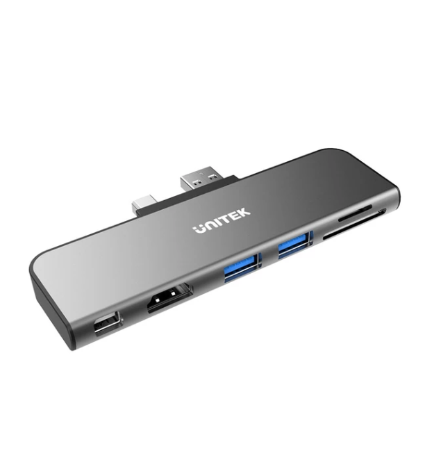 uHUB H6+ for Surface Pro 6-in-1 Hub -