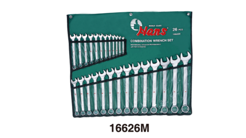 סט 26 יח' רינג פתוח סגור 6-32 ממ בנרתיק Hans
