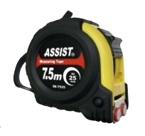 מטר 7.5 מ' רוחב 25 ממ ASSIST 