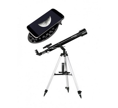 טלסקופ ברסר לילדים עם מתאם לסמארטפון