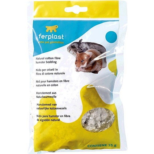 צמר כותנה למכרסמים 25 גרם  Ferplast