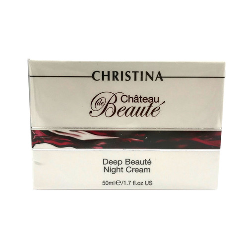 קרם לילה עשיר Deep Beauté Night Cream סדרת דה שאטו ביוטי כריסטינה - 50 מ