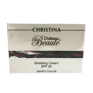 קרם לחות עם הגנה Shielding Cream SPF 35 סדרת דה שאטו ביוטי כריסטינה - 50 מ"ל