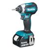 מברגת אימפקט נטענת Makita 2X4Ah 18V BL