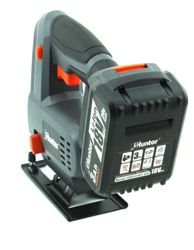 מסור אנכי נטען HUNTER 3.0A.h 18V 