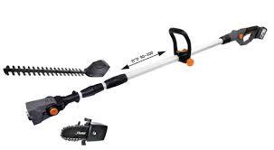 סט  גוזם גדר ומסור שרשרת 8 HUNTER 18V 5.0Ah 