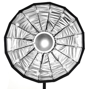Collapsible Beauty Dish 80cm white- ביוטי דיש מתקפל