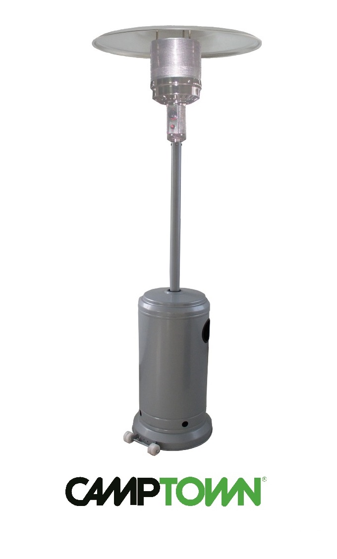 פטריית חימום גז CAMPTOWN METAL COLOR 14558, AJUR , שחור, אפור, לבן