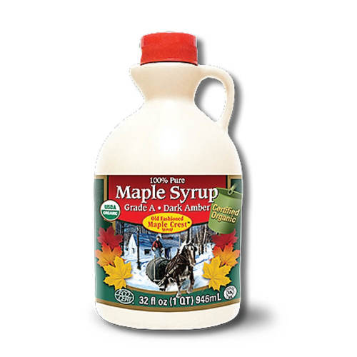 סירופ מייפל אורגני 946 מ"ל אולד פשיונד מייפל קרסט Organic Maple Syrup