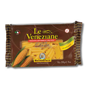 פסטה פנה ללא גלוטן 250 גרם לה ונציאן Penne Pasta Gluten Free 250 gr Le Veneziane