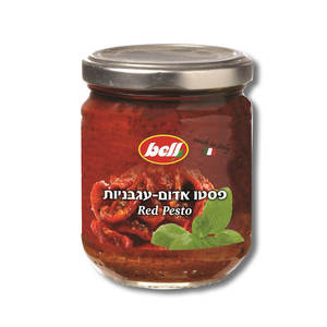 ממרח פסטו אדום-עגבניות 190 גרם בל Tomato Pesto 190 gr Bell
