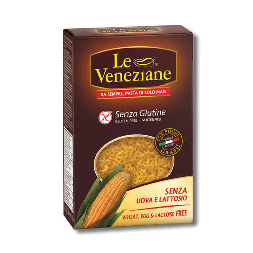 פסטה אנליני ללא גלוטן 250 גרם לה ונציאן Analini Pasta Gluten Free 250 gr Le Veneziane