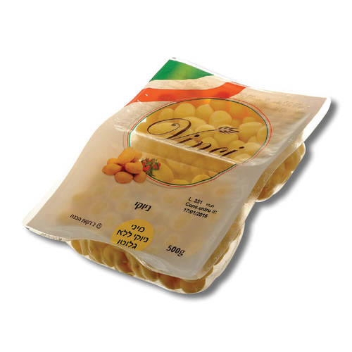 מיני ניוקי ללא גלוטן 500 גרם וינסי Mini Gnocchi 500 gr Vinci
