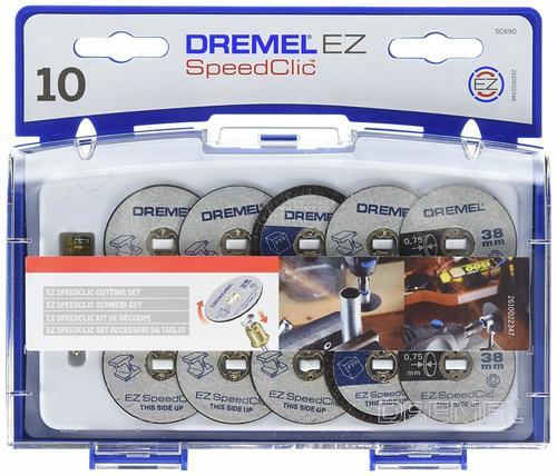 סט 10 דיסקיות חיתוך EZ SpeedClic דגם Dremel SC690 דרמל
