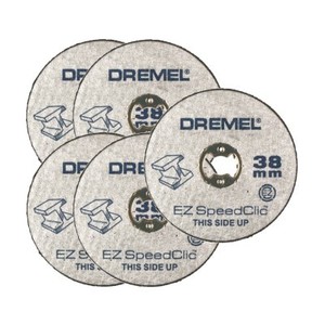 5 דיסקיות חיתוך 38 מ"מ ספיד קליק SC456 דרמל