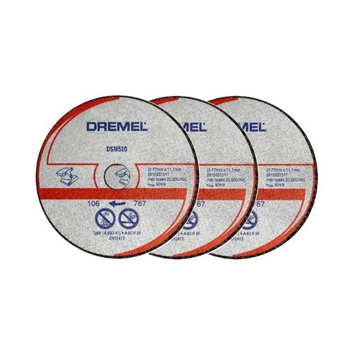 דיסק חיתוך למתכת ופלסטיק DSM510 דרמל