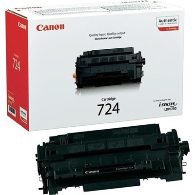 טונר שחור מקורי Canon CRG724H קנון