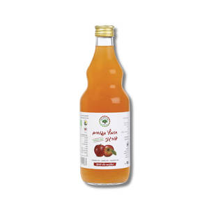 חומץ תפוחים אורגני 750 מ"ל עם האמא Apple Cider Vinegar 750 ml With the Mother