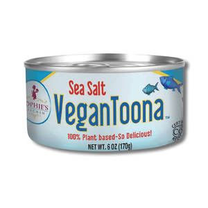 טונה טבעונית מלח ים 200 גרם סופיז קיטשן Vegan Toona Sea Salt 200 gr Sophie