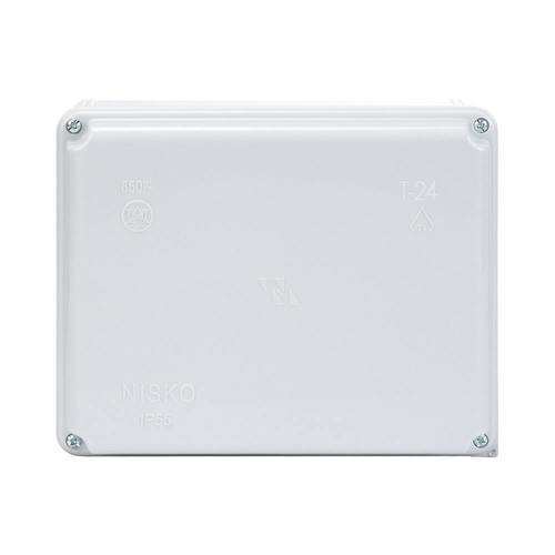 קופסת הסתעפות חלקה T-24 154X114X70 IP55