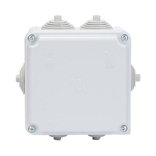 קופסת הסתעפות עם פטמות T-1P 100X100X50 IP55