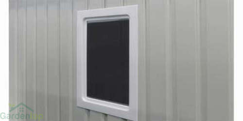 מחסן מתכת פרמיום דגם 3.40X3.82 Garden Top T1112