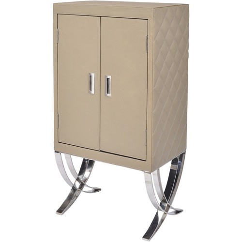 ארון משקאות מעור ECCLESTONE Liquor cabinet