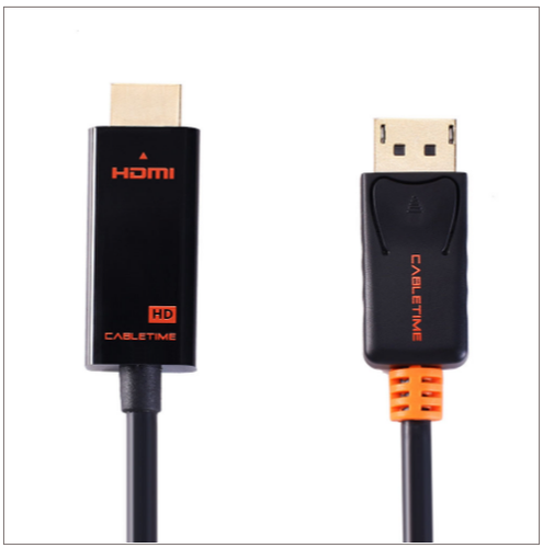 כבל LANCOM AV585-02G-3 DisplayPort to HDMI 3m Cable