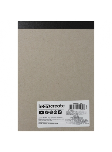 בלוק נייר שחור Signature Black Paper A5