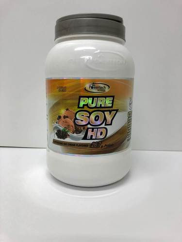 אבקת חלבון סויה PURE SOY HD קפוצ'ינו 700 גרם פאוורטק Pure Soy Protein Cappuccino SOY HD 700 gr Powertech Nutrition