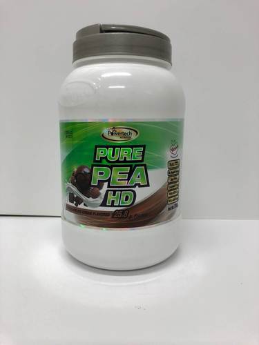 חלבון אפונה HD  שוקו 700 גרם פאוורטק Pure Pea Protein HD Chocolate Flavored 700 gr Powertech Nutrition