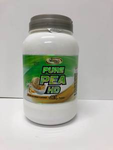 חלבון אפונה HD בננה 700 גרם פאוורטק Pure Pea Protein HD Banana Flavored 700 gr Powertech Nutrition