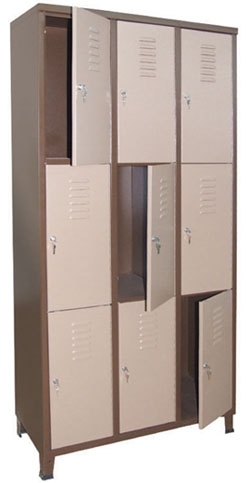 ארון הלבשה 9 תאים – 3X3