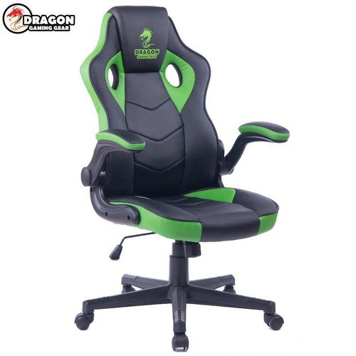  מושב גיימרים Dragon Combat XL Chair ירוק שחור