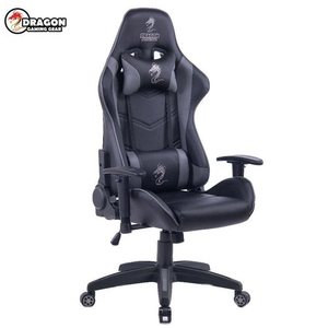 מושב גיימרים Dragon Olympus Chair אפור שחור