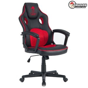 מושב גיימרים Dragon Combat Chair אדום שחור