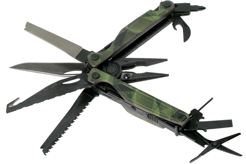 לדרמן חדש מנומר מושחם  צ'ארג פלוס Leatherman Charge Plus Forest Camo